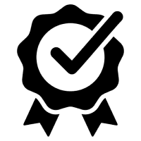 Black and white illustration of a bird.