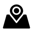 Silhouette of a man with a hat.